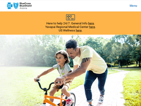 'azblue.com' screenshot