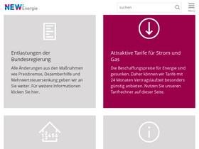 'new-energie.de' screenshot