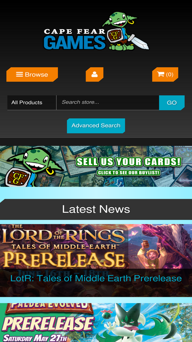 capefeargames.com