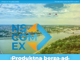 'nscomex.com' screenshot