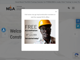 'nca.go.ke' screenshot