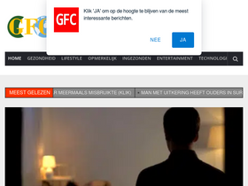 'gfcnieuws.com' screenshot