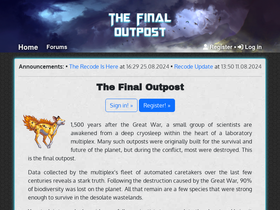 'finaloutpost.net' screenshot