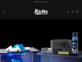 kicksandconyc.com homepage screenshot