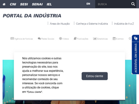 'portaldaindustria.com.br' screenshot
