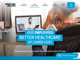 'upswinghealth.com' screenshot