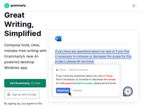 'grammarly.com' screenshot