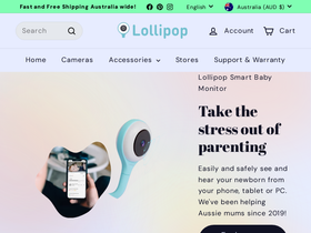 lollipopcamera.au homepage screenshot