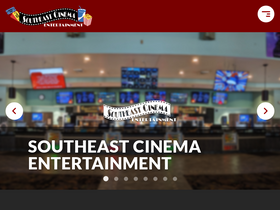 'southeastcinemas.com' screenshot
