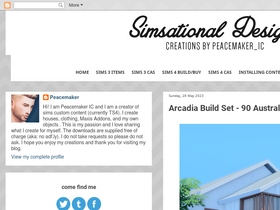 'simsationaldesigns.blogspot.com' screenshot