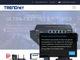 'trendnet.com' screenshot