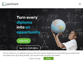 'parchment.com' screenshot