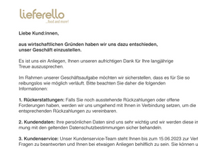 'lieferello.de' screenshot