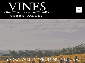 'vinesoftheyarravalley.com.au' screenshot