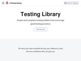 'testing-library.com' screenshot