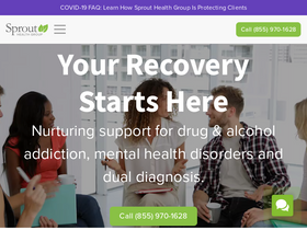 'sprouthealthgroup.com' screenshot