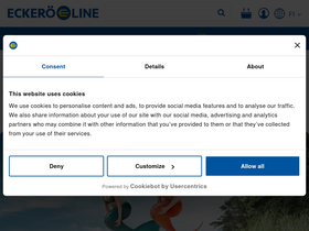 'eckeroline.fi' screenshot