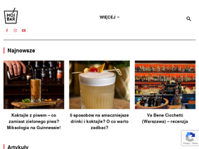 'mojbar.pl' screenshot
