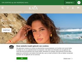 'kayasieraden.nl' screenshot