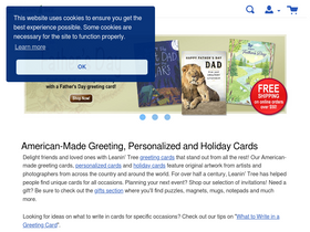 'leanintree.com' screenshot