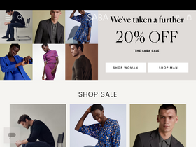 'saba.com.au' screenshot