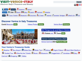 'visit-venice-italy.com' screenshot