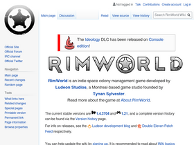 'rimworldwiki.com' screenshot