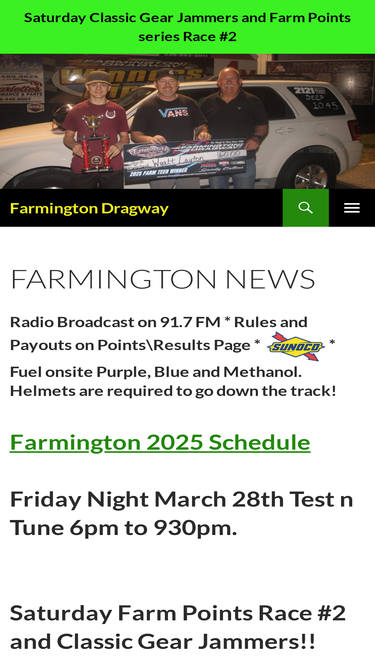 farmingtondragway.com