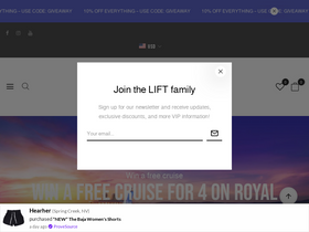 liftthreadz.com homepage screenshot