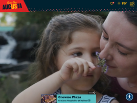 'visitaugusta.com' screenshot