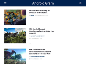 'androidgram.com' screenshot