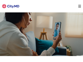 'citymd.com' screenshot