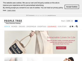 'peopletree.co.uk' screenshot