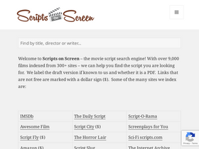 'scripts-onscreen.com' screenshot