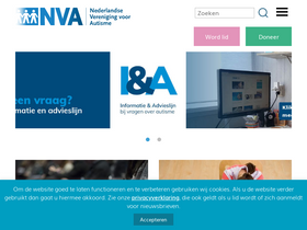 'autisme.nl' screenshot