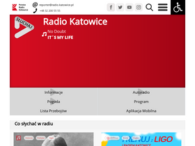 'radio.katowice.pl' screenshot
