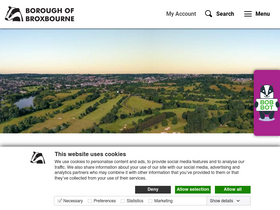 'broxbourne.gov.uk' screenshot