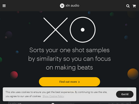 'xlnaudio.com' screenshot