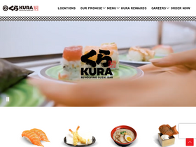 'kurasushi.com' screenshot