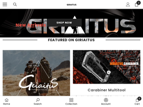 giriaitus.com homepage screenshot