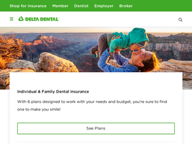 'deltadentalaz.com' screenshot