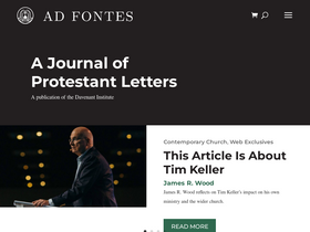 'adfontesjournal.com' screenshot