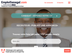 'emploisenegal.com' screenshot