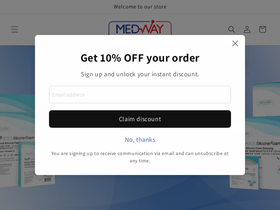 medvanceshop.com homepage screenshot