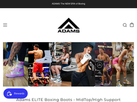 adamsfootwear.com homepage screenshot