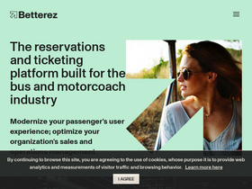 'betterez.com' screenshot