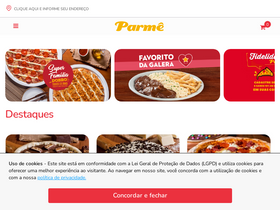 'parme.com.br' screenshot