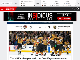 'espn.com' screenshot