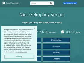 'swiatprzychodni.pl' screenshot