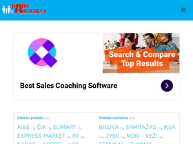 'daugakciju.lt' screenshot